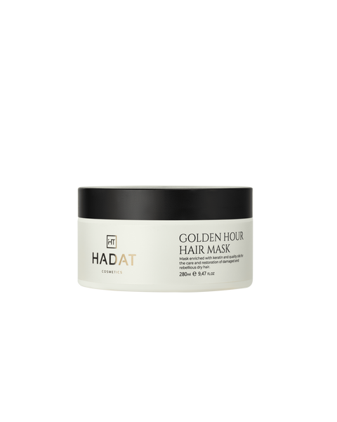 Золотая Интенсивно Восстанавливающая Маска для Волос Hadat Cosmetics Golden Hour Hair Mask (280 мл) 7290019774686 фото